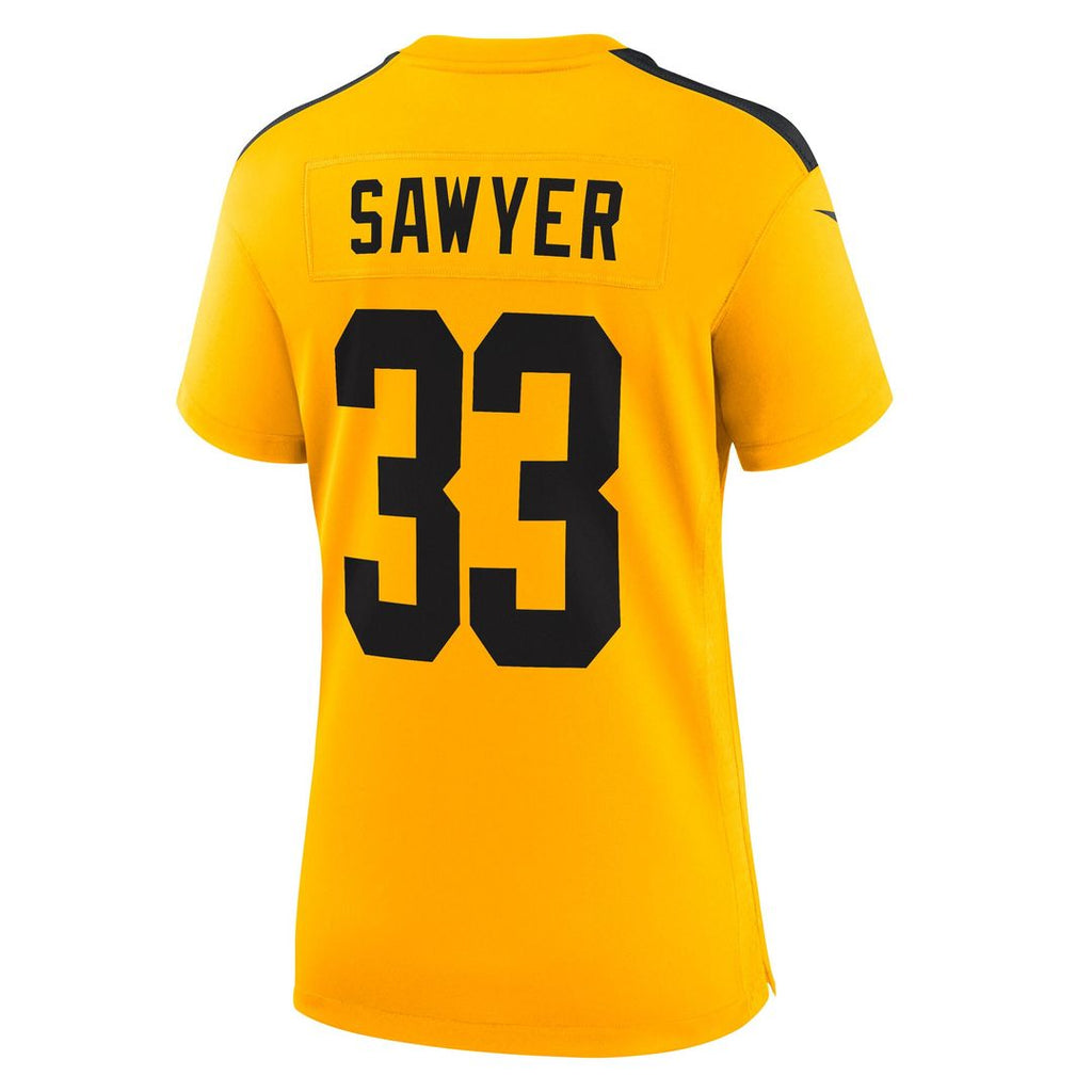Jack Sawyer Pittsburgh Steelers Nike Women's Team Game Official Jersey -  Black