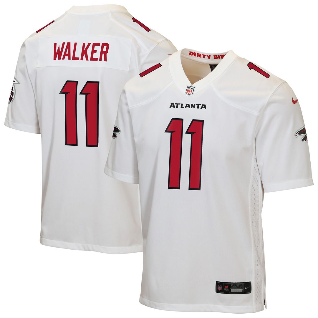 Jalon Walker Atlanta Falcons Nike Youth Game Official Jersey - White