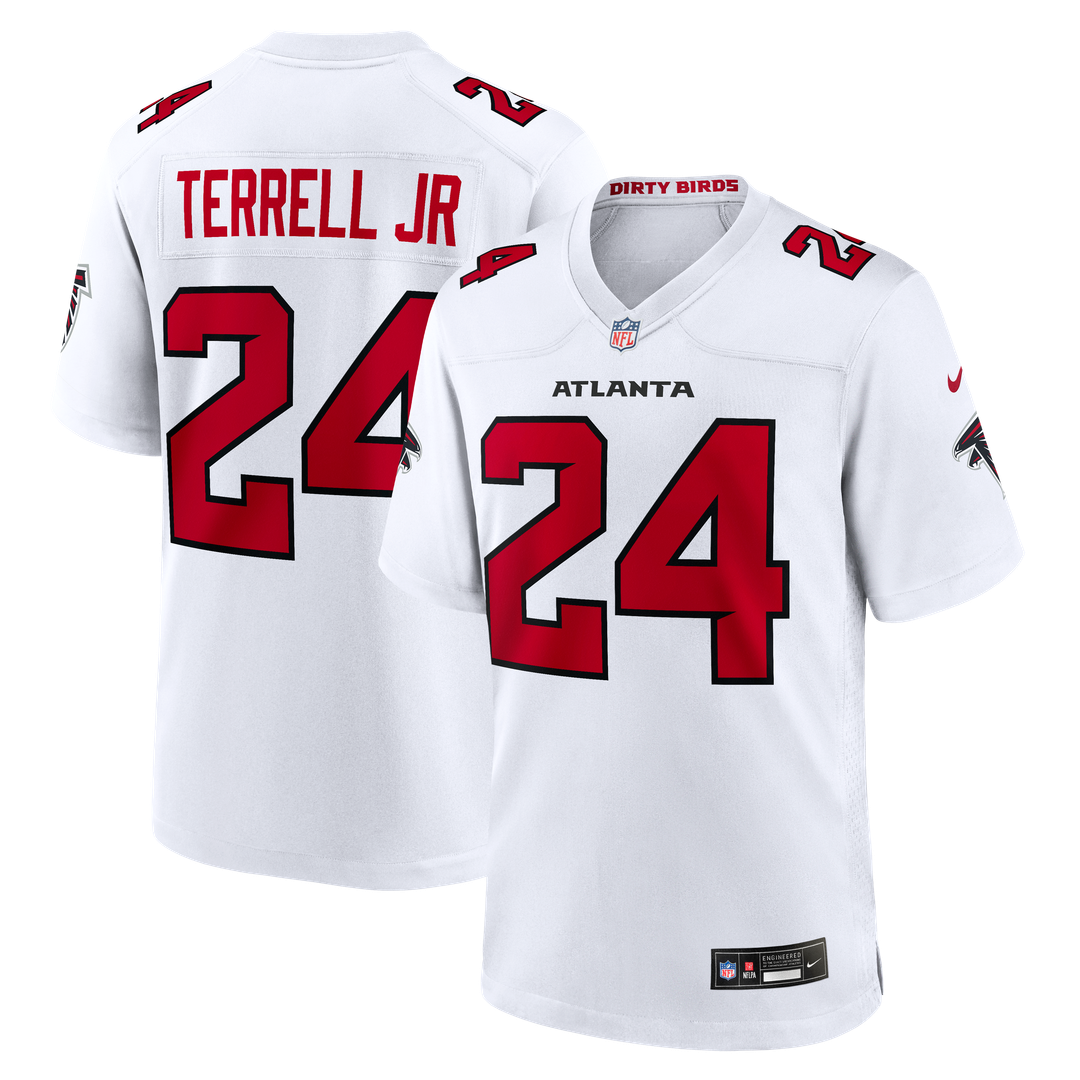 A.J. Terrell Atlanta Falcons Nike Game Official Jersey - White