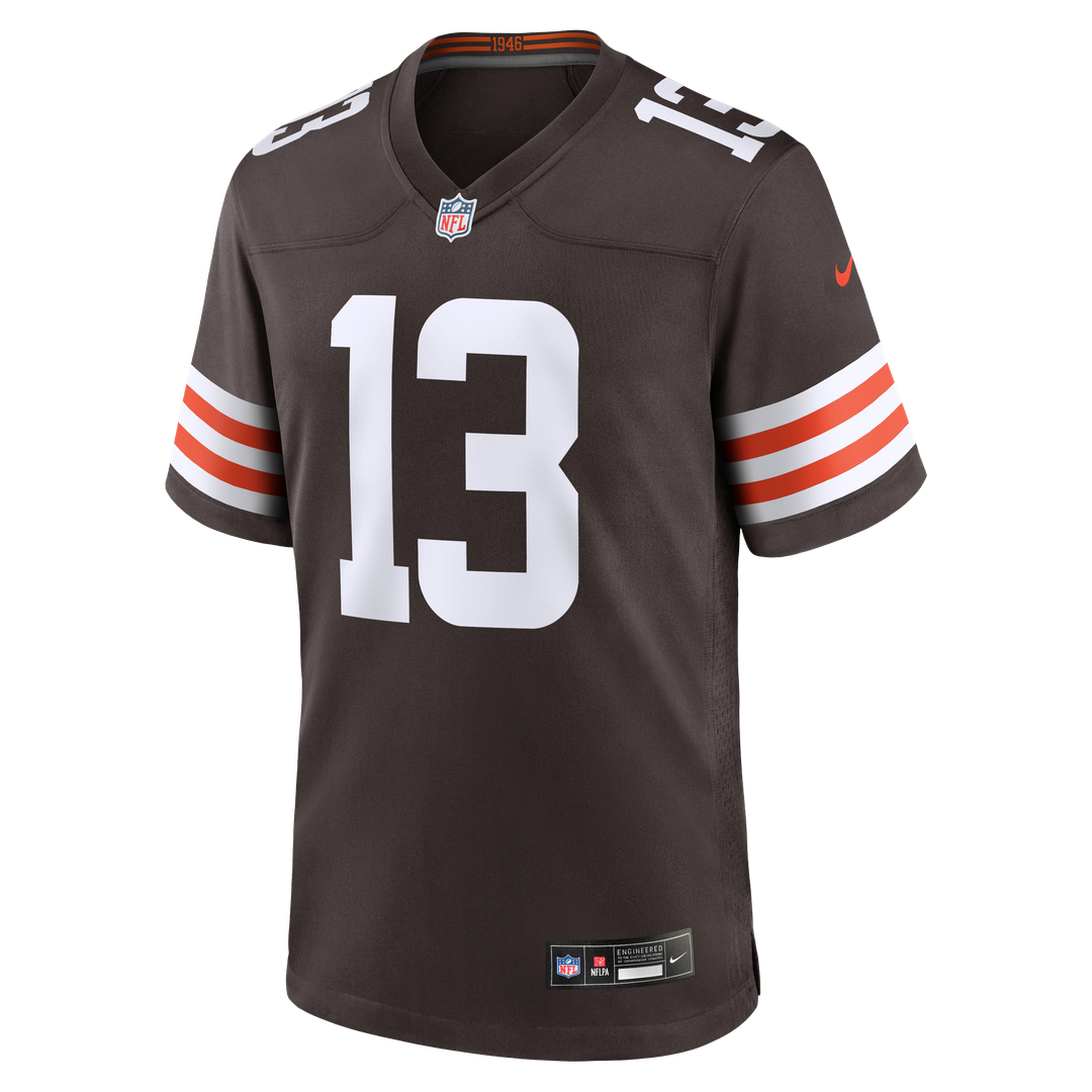 Corey Bojorquez Cleveland Browns Nike Game Official Jersey - Brown