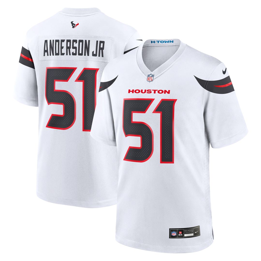 Will Anderson Jr. Houston Texans Nike Alternate Game Official Jersey - Navy