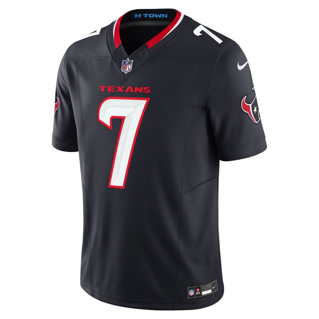 C.J. Stroud Houston Texans Nike Vapor F.U.S.E. Limited Official Jersey - Navy
