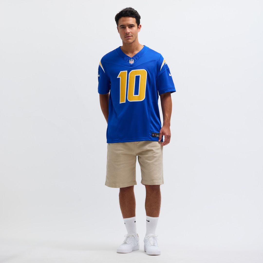 Justin Herbert Los Angeles Chargers Nike Vapor F.U.S.E. Limited Official Jersey - Royal