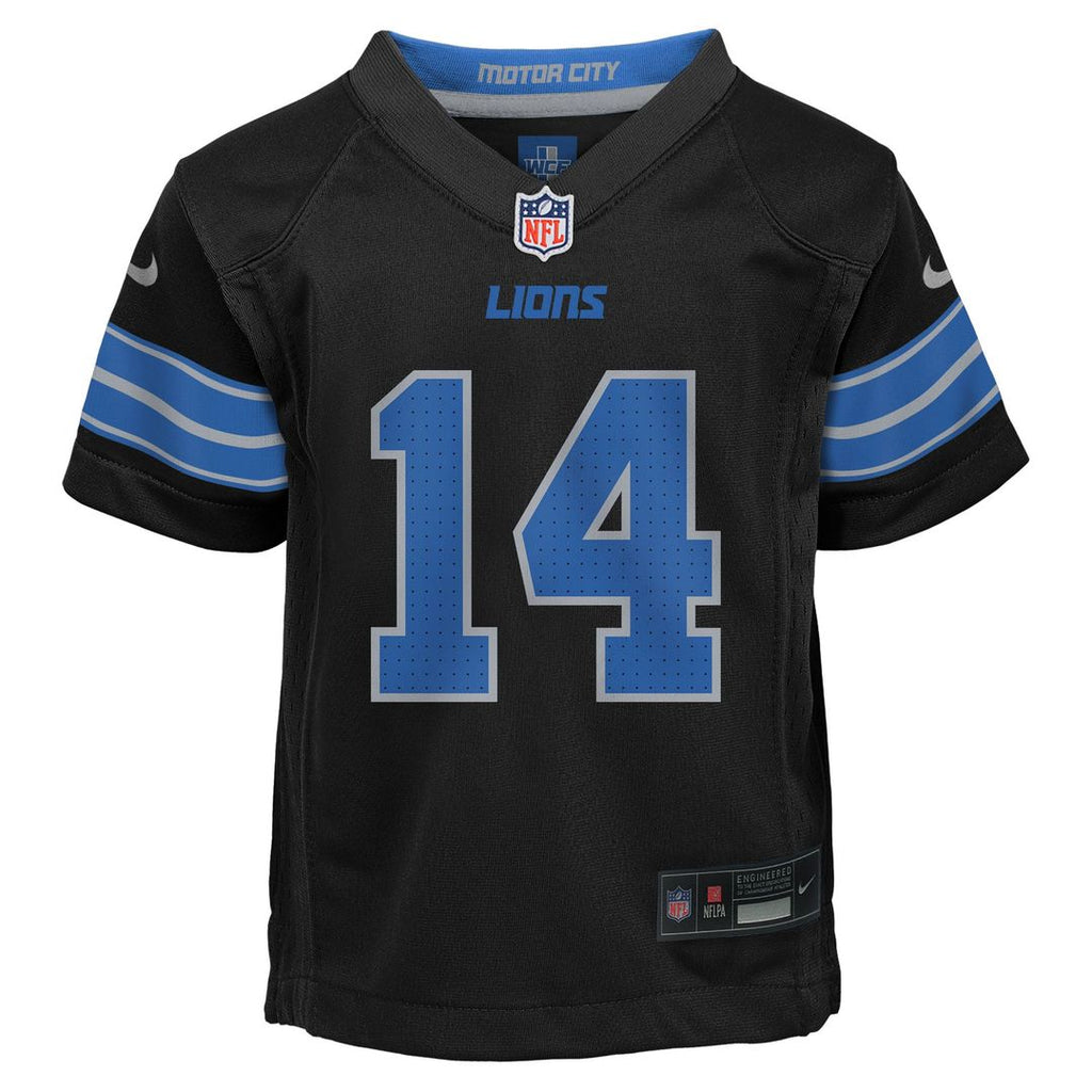 Amon-Ra St. Brown Detroit Lions Nike Preschool Alternate Player Game Official Jersey - Black