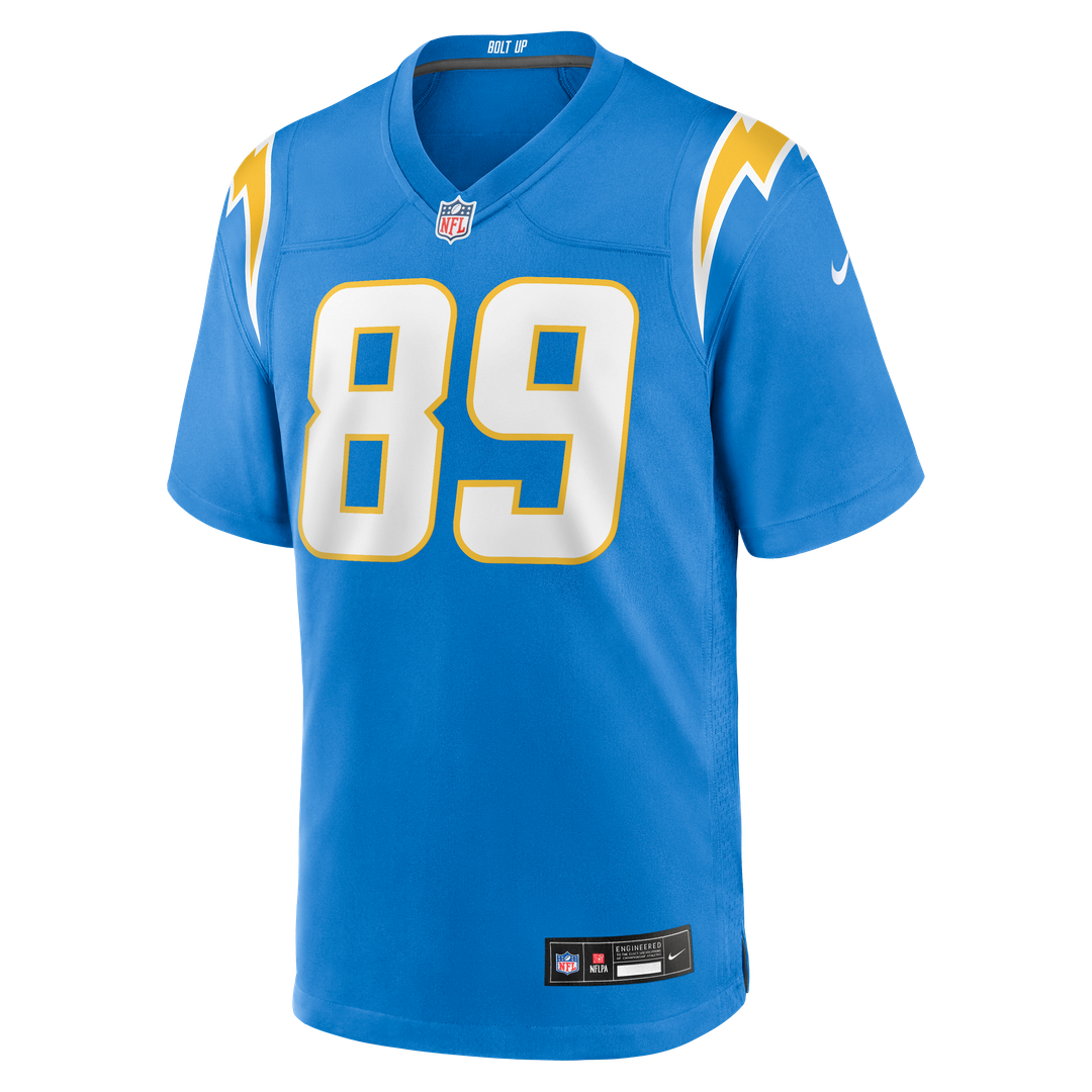 Will Dissly Los Angeles Chargers Nike Team Game Jersey - Powder Blue