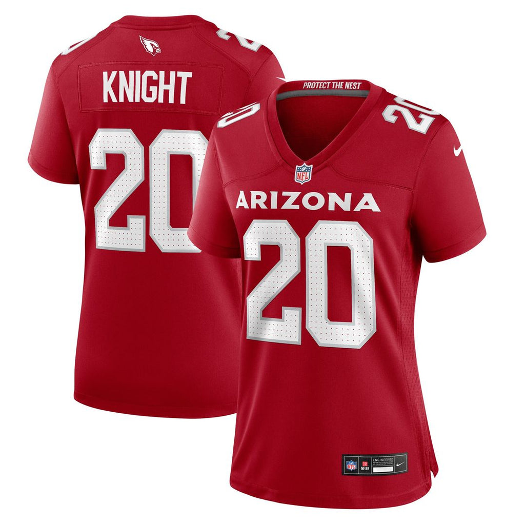 Zonovan Knight Arizona Cardinals Nike Women's Team Game Official Jersey -  Cardinal