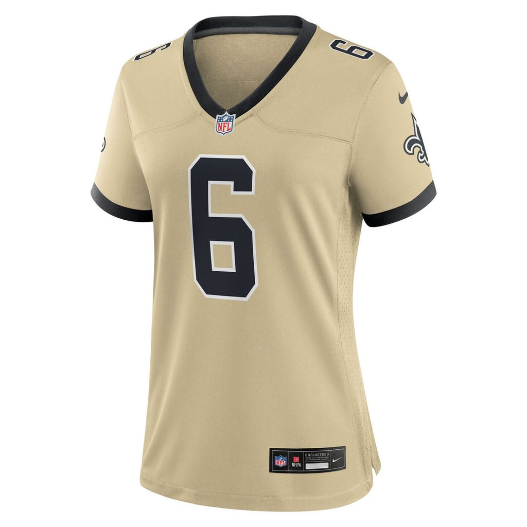 Tyler Shough New Orleans Saints Nike Women's Game Official Jersey - Black