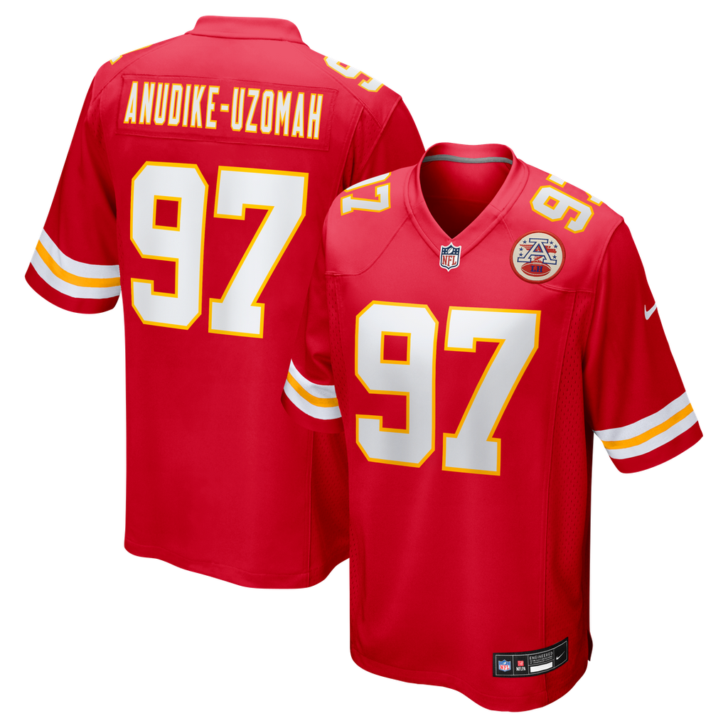 Felix Anudike-Uzomah Kansas City Chiefs Nike  Game Official Jersey - Red