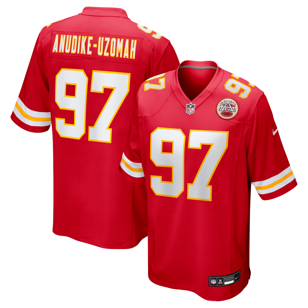 Felix Anudike-Uzomah Kansas City Chiefs Nike  Game Official Jersey - Red