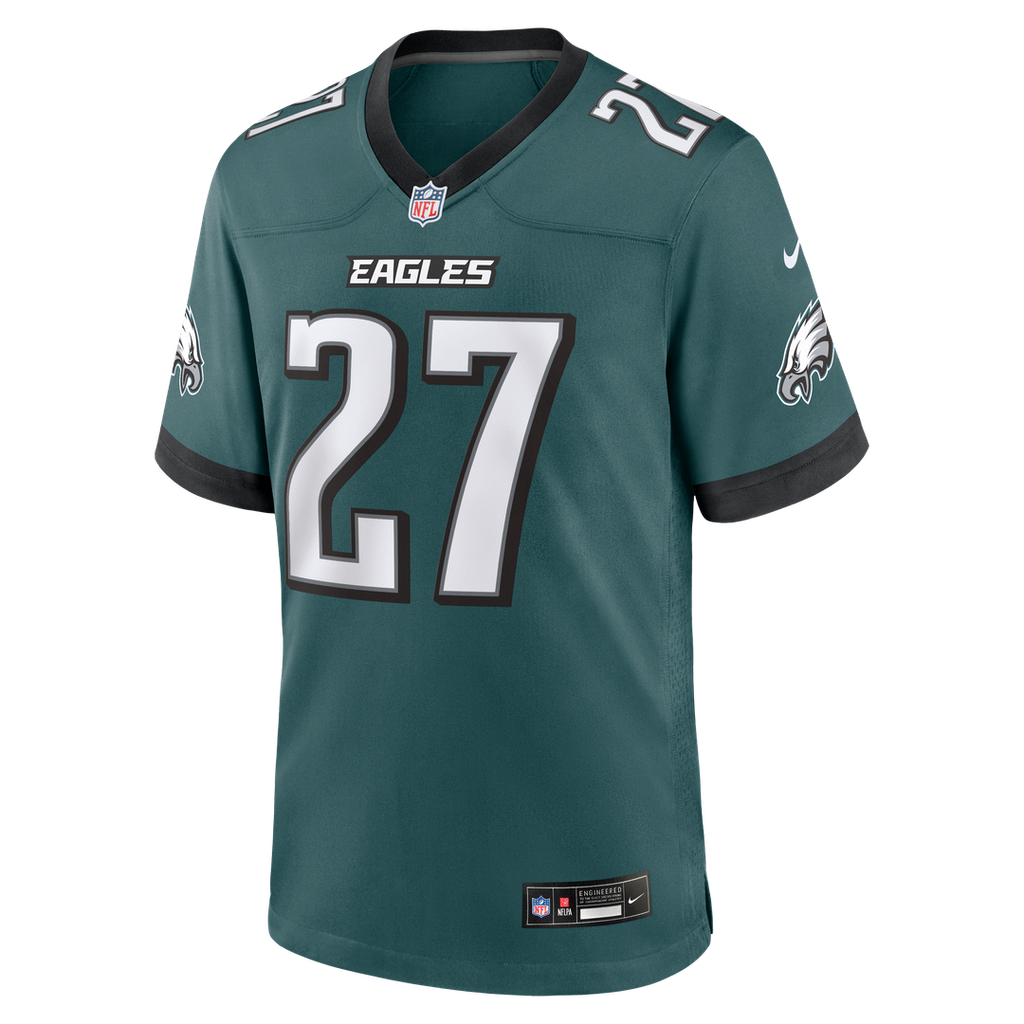 Quinyon Mitchell Philadelphia Eagles Nike Team Game Official Jersey -  Midnight Green