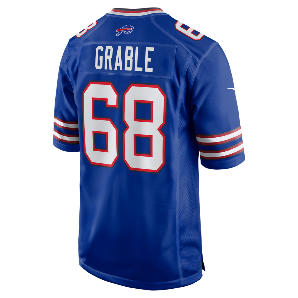 Tylan Grable Buffalo Bills Nike Game Official Jersey -  Royal