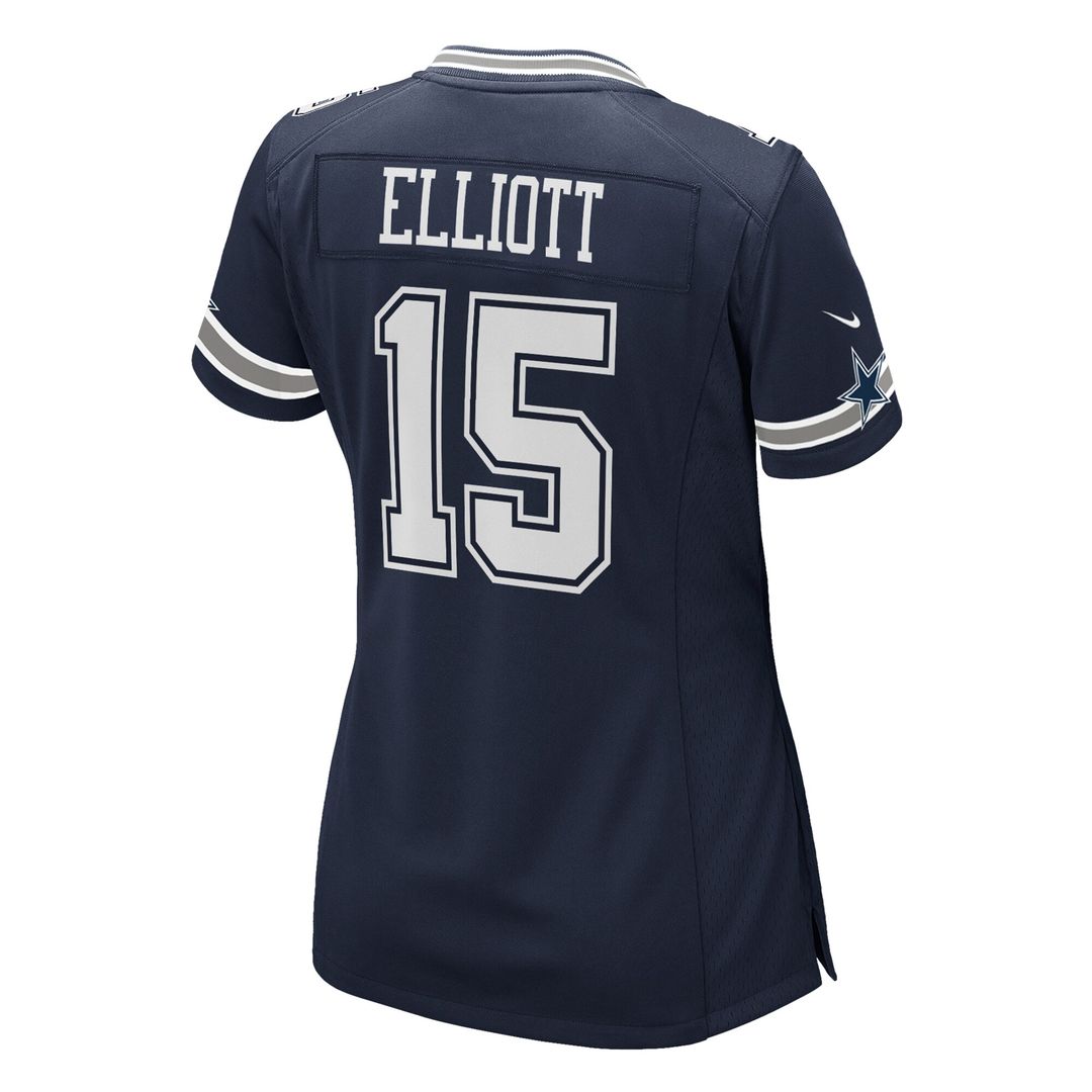 Ezekiel Elliott Dallas Cowboys Nike Women's Game Official Jersey - Navy