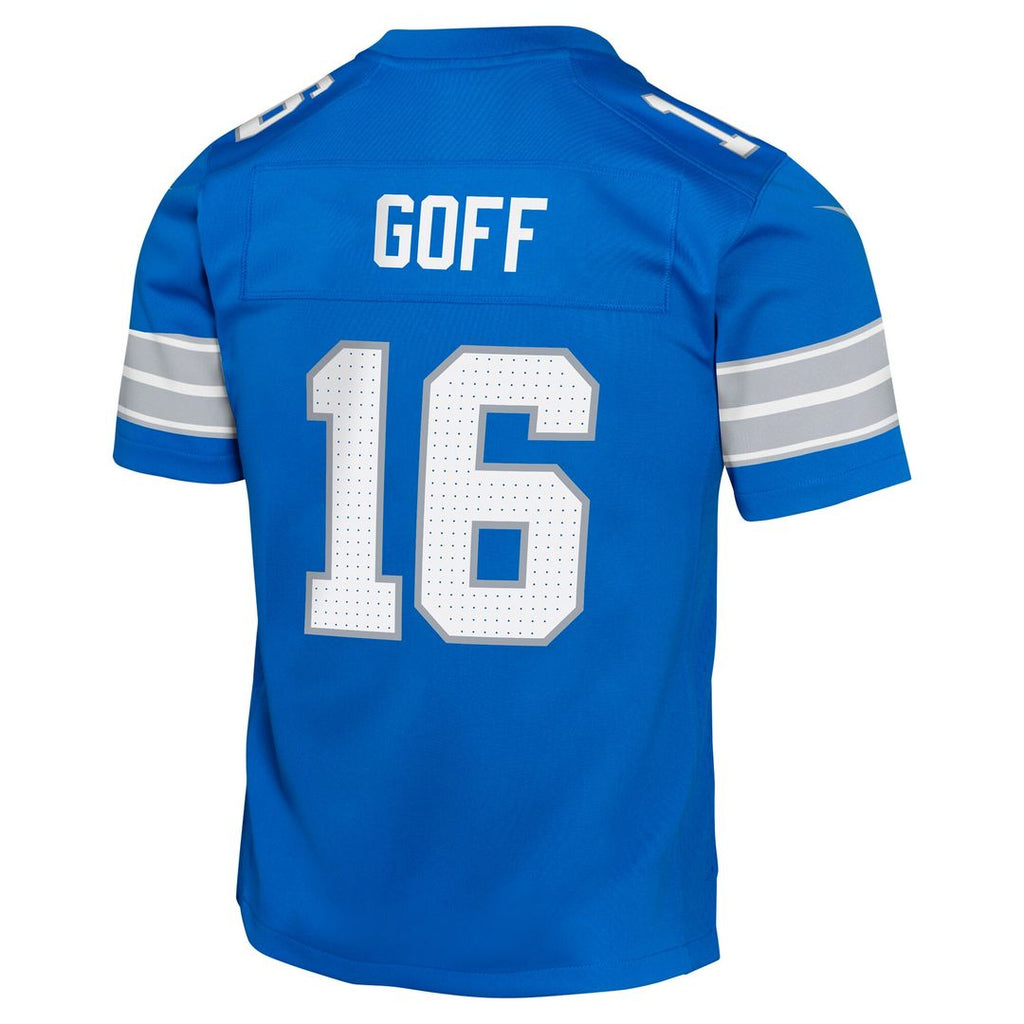 Jared Goff Detroit Lions Nike Youth Game Official Jersey - Black
