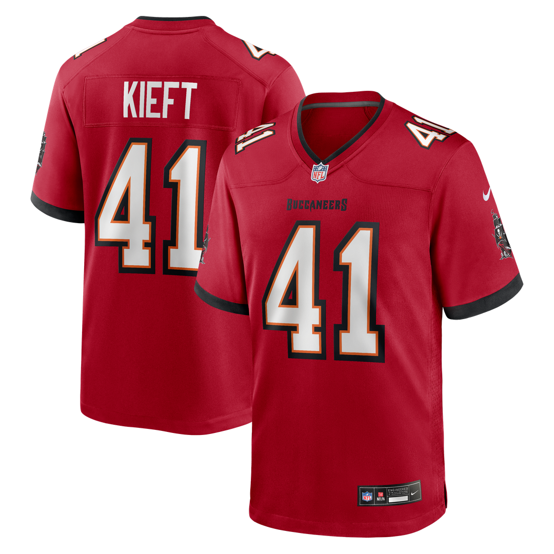 Ko Kieft Tampa Bay Buccaneers Nike Game Player Official Jersey - Red