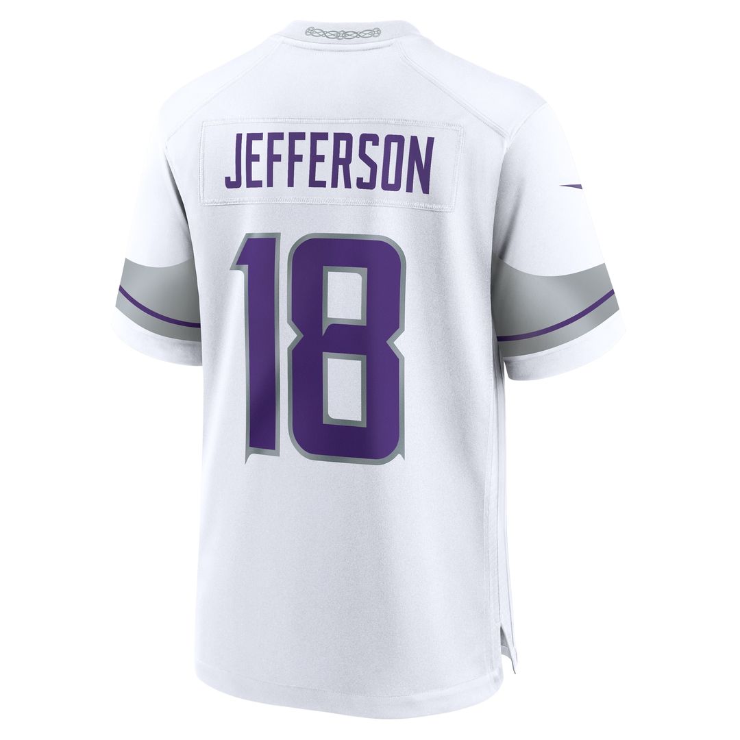 Justin Jefferson Minnesota Vikings Nike Classic Player Game Official Jersey - Purple