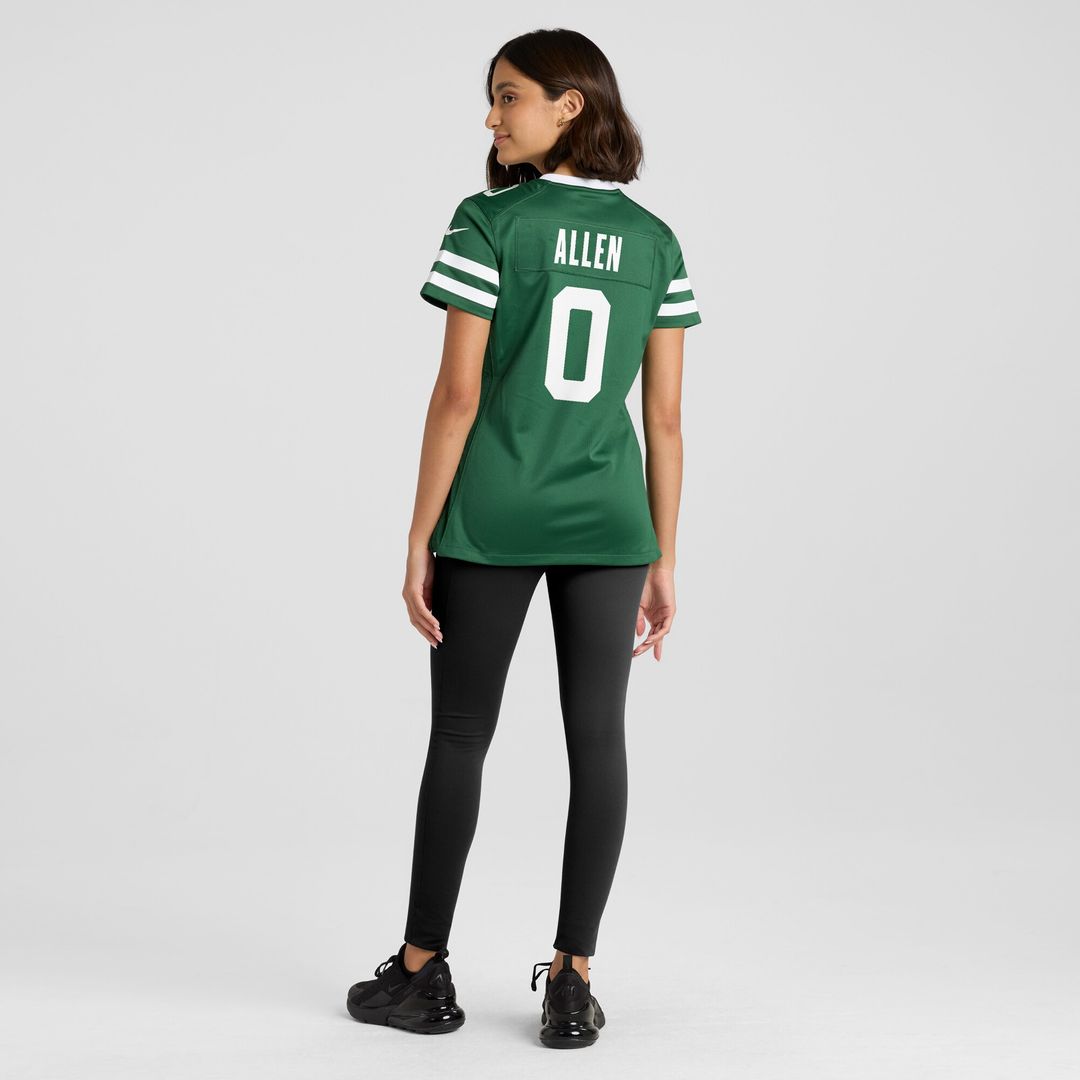 Braelon Allen New York Jets Nike Women's Game Official Jersey - Legacy Green