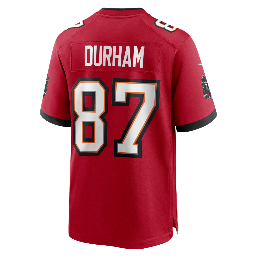 Payne Durham Tampa Bay Buccaneers Nike Game Jersey - Red