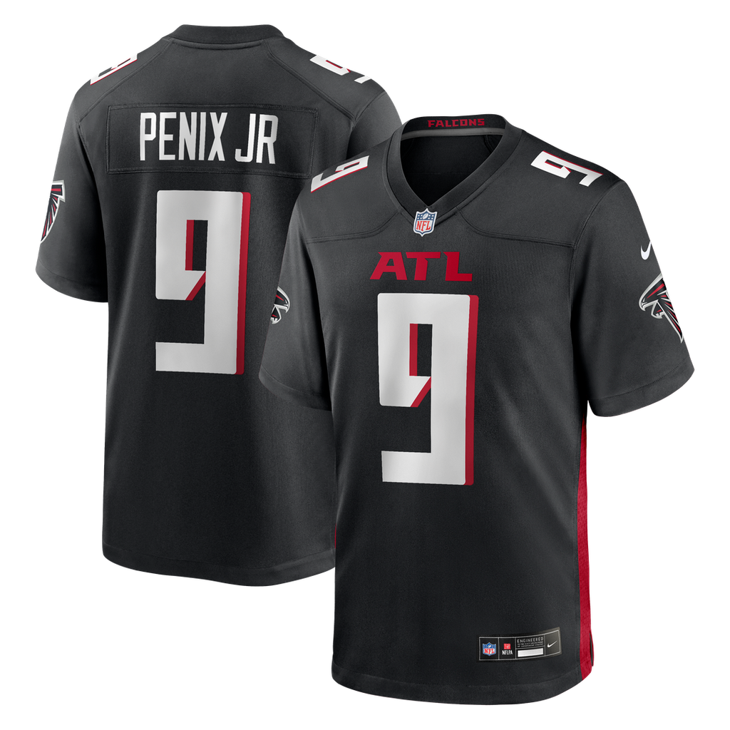 Michael Penix Jr. Atlanta Falcons Nike  Player Game Official Jersey - Black
