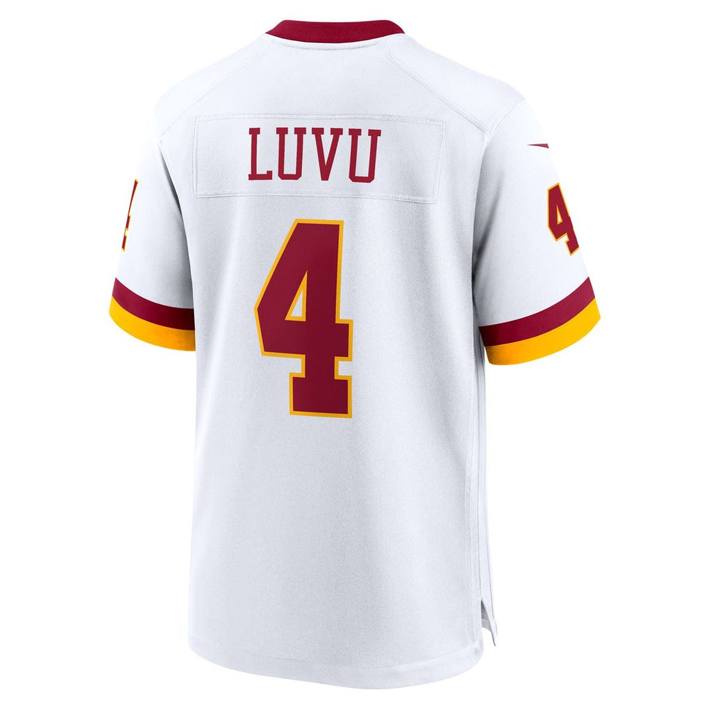 Frankie Luvu Washington Commanders Nike Game Super Bowl Era Official Jersey - White