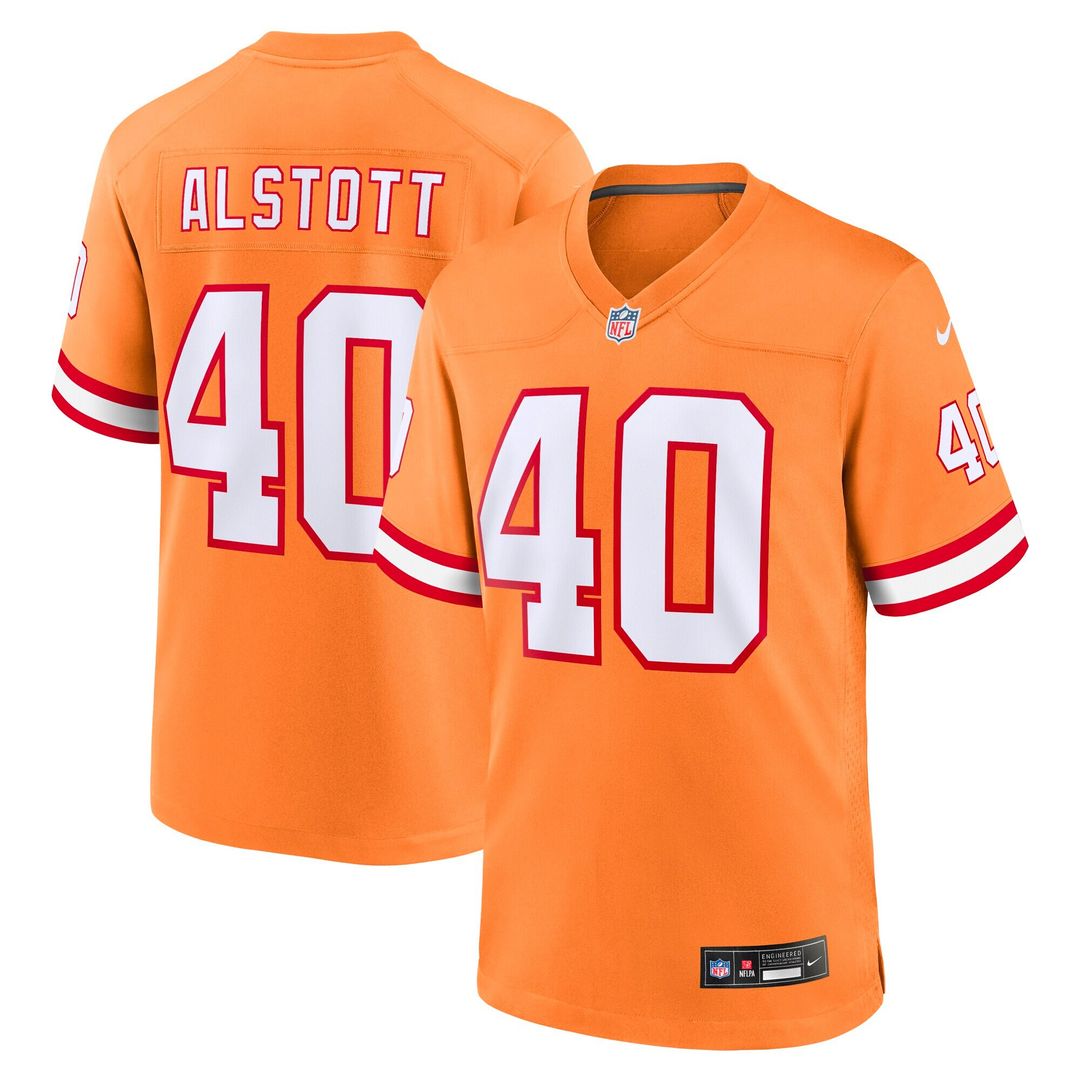 Mike Alstott Tampa Bay Buccaneers Nike Youth Retired Player Game Official Jersey - Orange