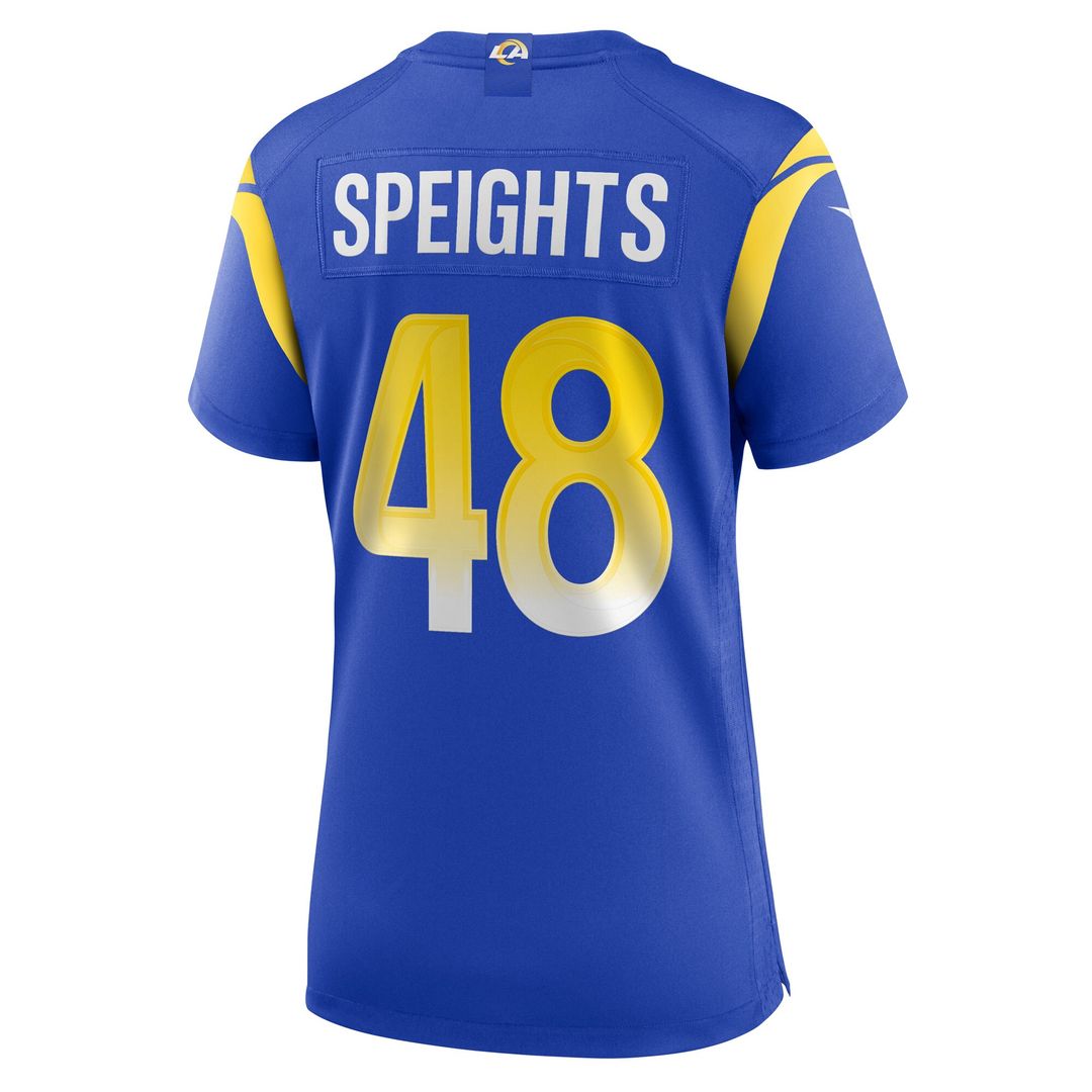 Omar Speights Los Angeles Rams Nike Women's Game Official Jersey -  Royal