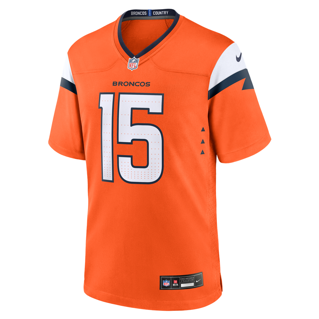 Nik Bonitto Denver Broncos Nike Alternate Game Jersey - Navy
