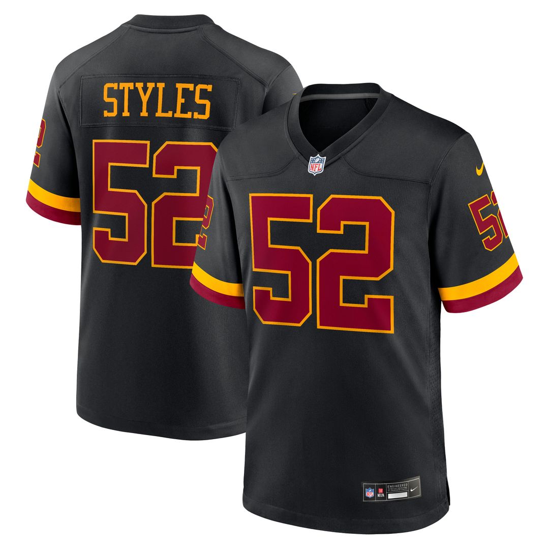 Sonny Styles Washington Commanders Nike 2026 NFL Draft First Round Pick No. 7 Team Game Jersey - Burgundy