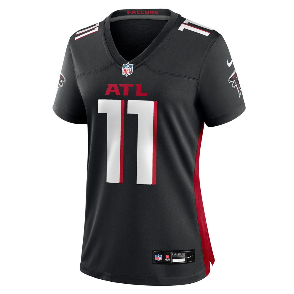 Jalon Walker Atlanta Falcons Nike Women's Team Game Official Jersey -  Black