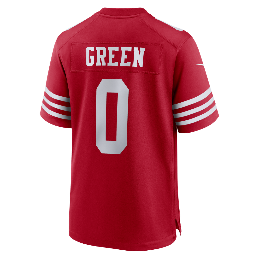 Renardo Green San Francisco 49ers Nike Game Jersey - Scarlet