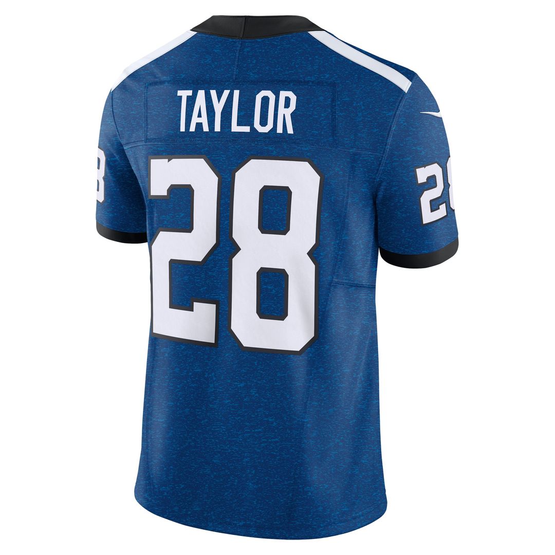 Jonathan Taylor Indianapolis Colts Nike Vapor F.U.S.E. Limited Official Jersey - Royal
