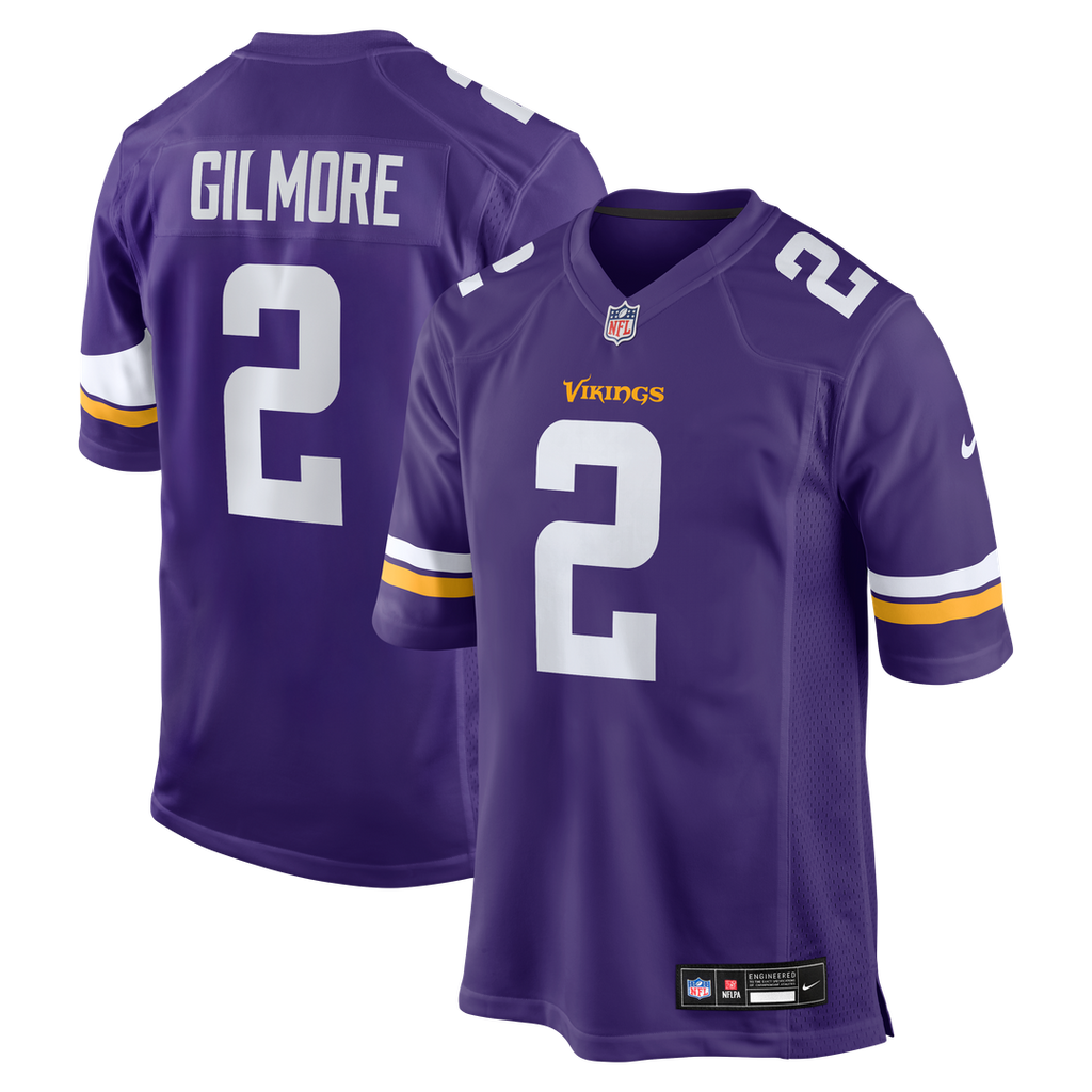 Stephon Gilmore Minnesota Vikings Nike Game Jersey - Purple