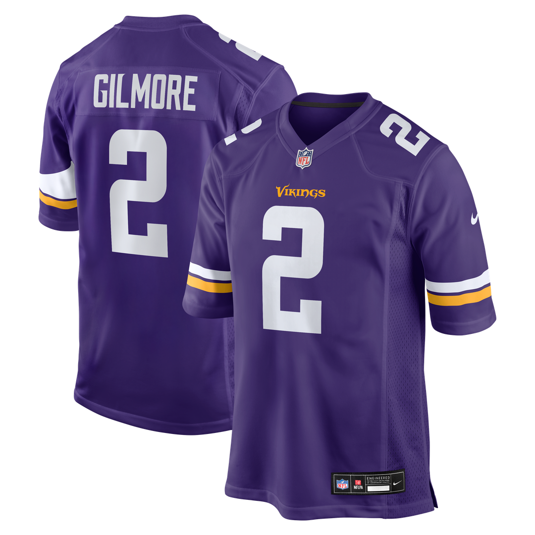 Stephon Gilmore Minnesota Vikings Nike Game Jersey - Purple