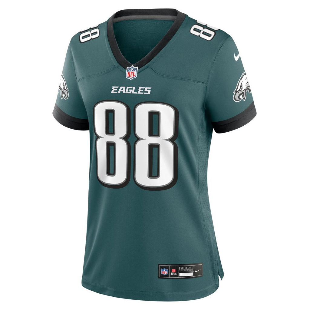 Dallas Goedert Philadelphia Eagles Nike Women's Alternate Game Official Jersey - Black