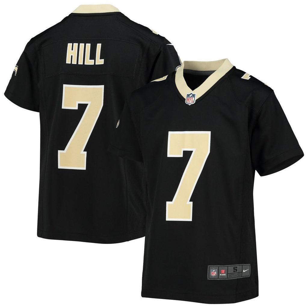 Taysom Hill New Orleans Saints Nike Youth Game Official Jersey - Black