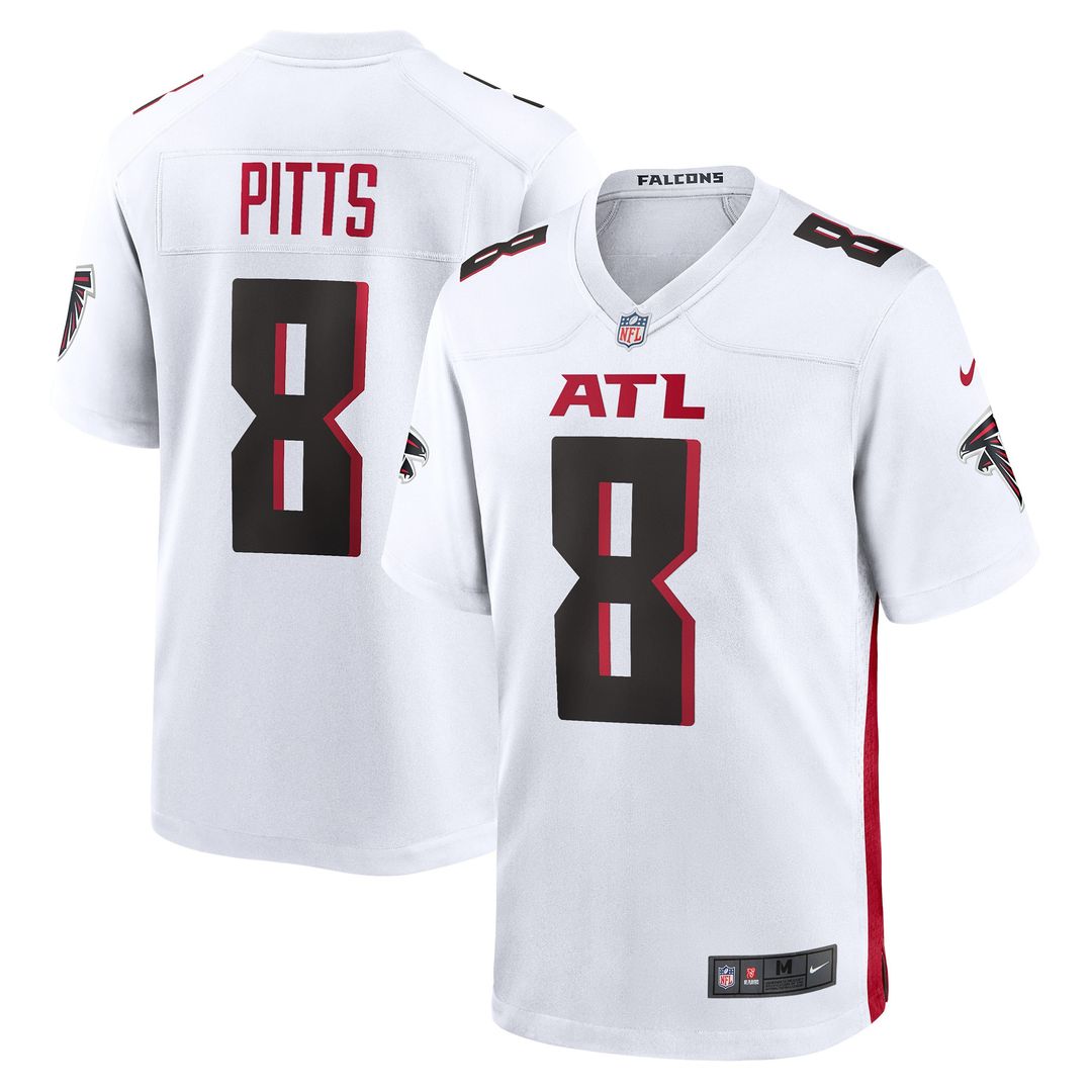 Kyle Pitts Sr. Atlanta Falcons Nike Team Game Jersey - Black