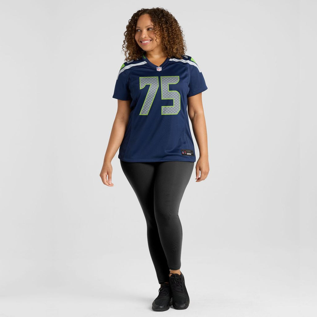 Anthony Bradford Seattle Seahawks Nike Women's Team Game Jersey - College Navy
