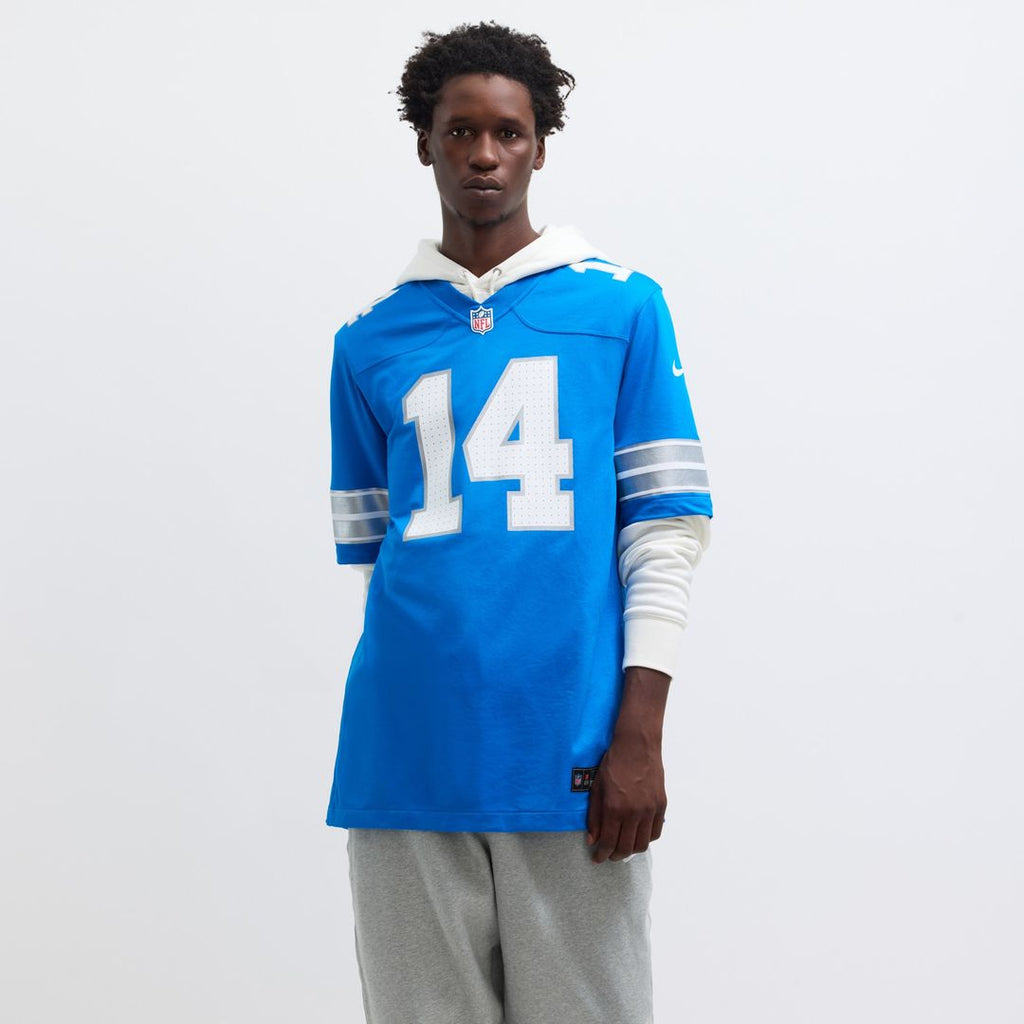 Amon-Ra St. Brown Detroit Lions Nike 2nd Alternate Game Official Jersey - Black