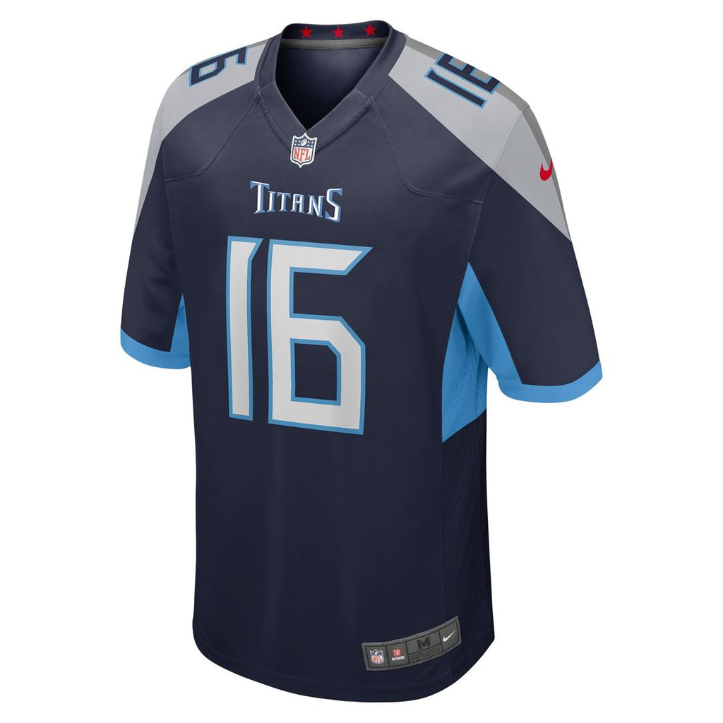 Treylon Burks Tennessee Titans Nike Player Game Official Jersey - Navy