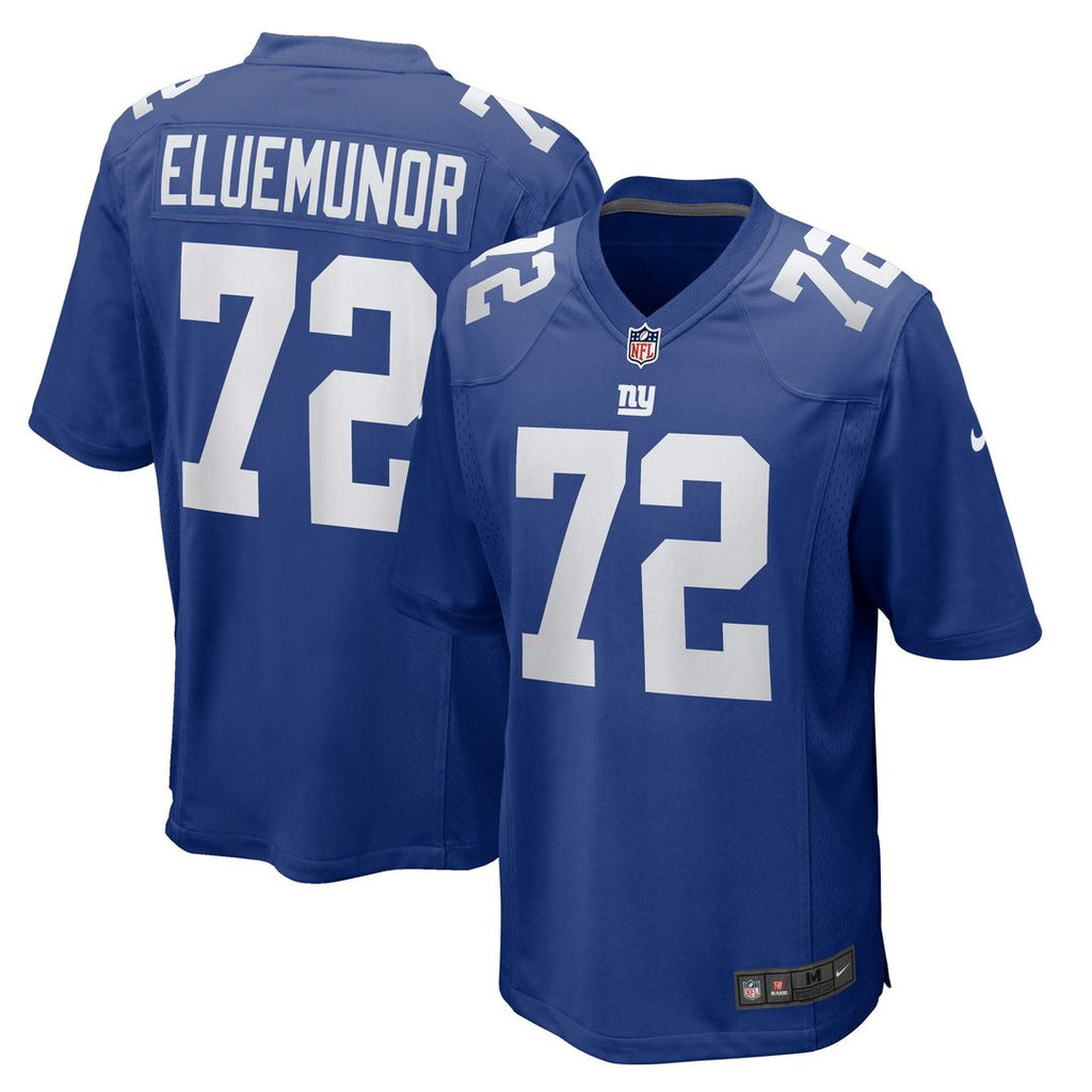 Jermaine Eluemunor New York Giants Nike Team Game Official Jersey -  Royal