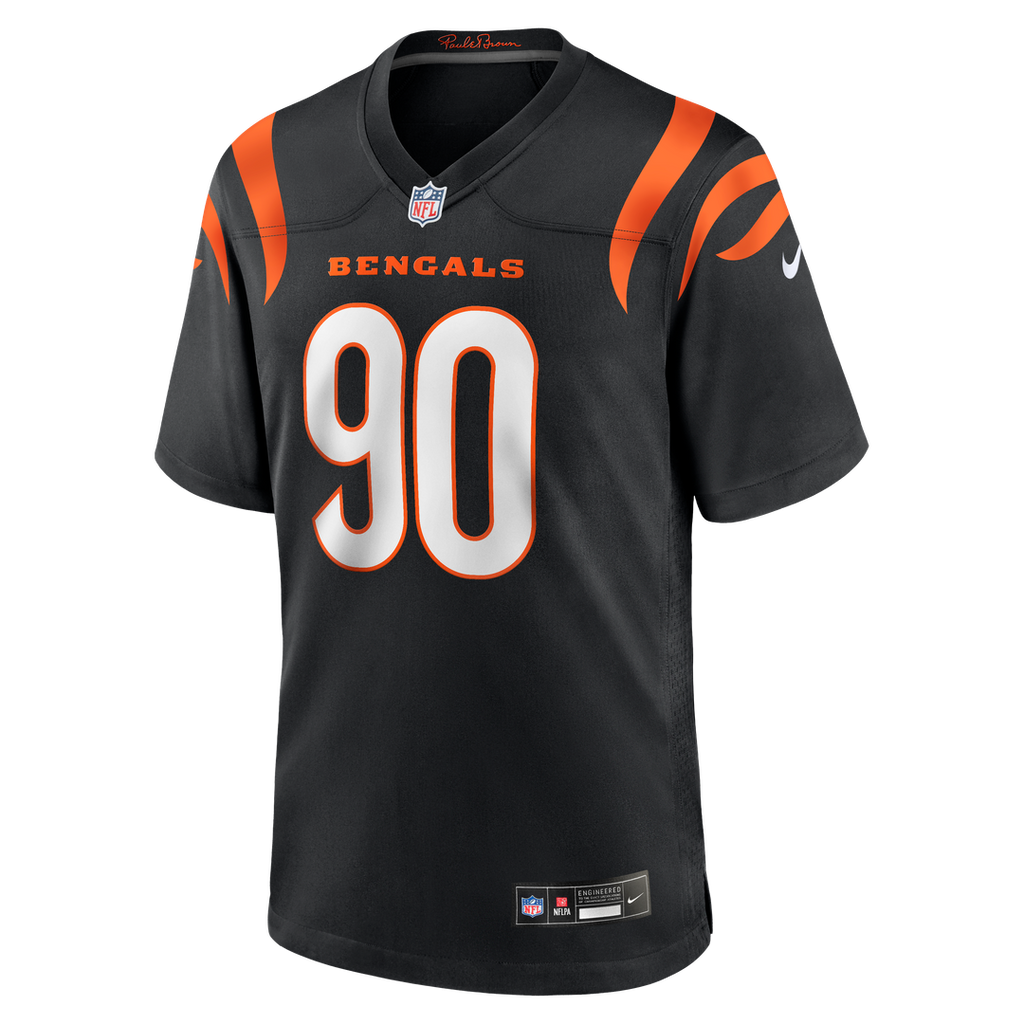Kris Jenkins Jr. Cincinnati Bengals Nike Game Jersey - Black