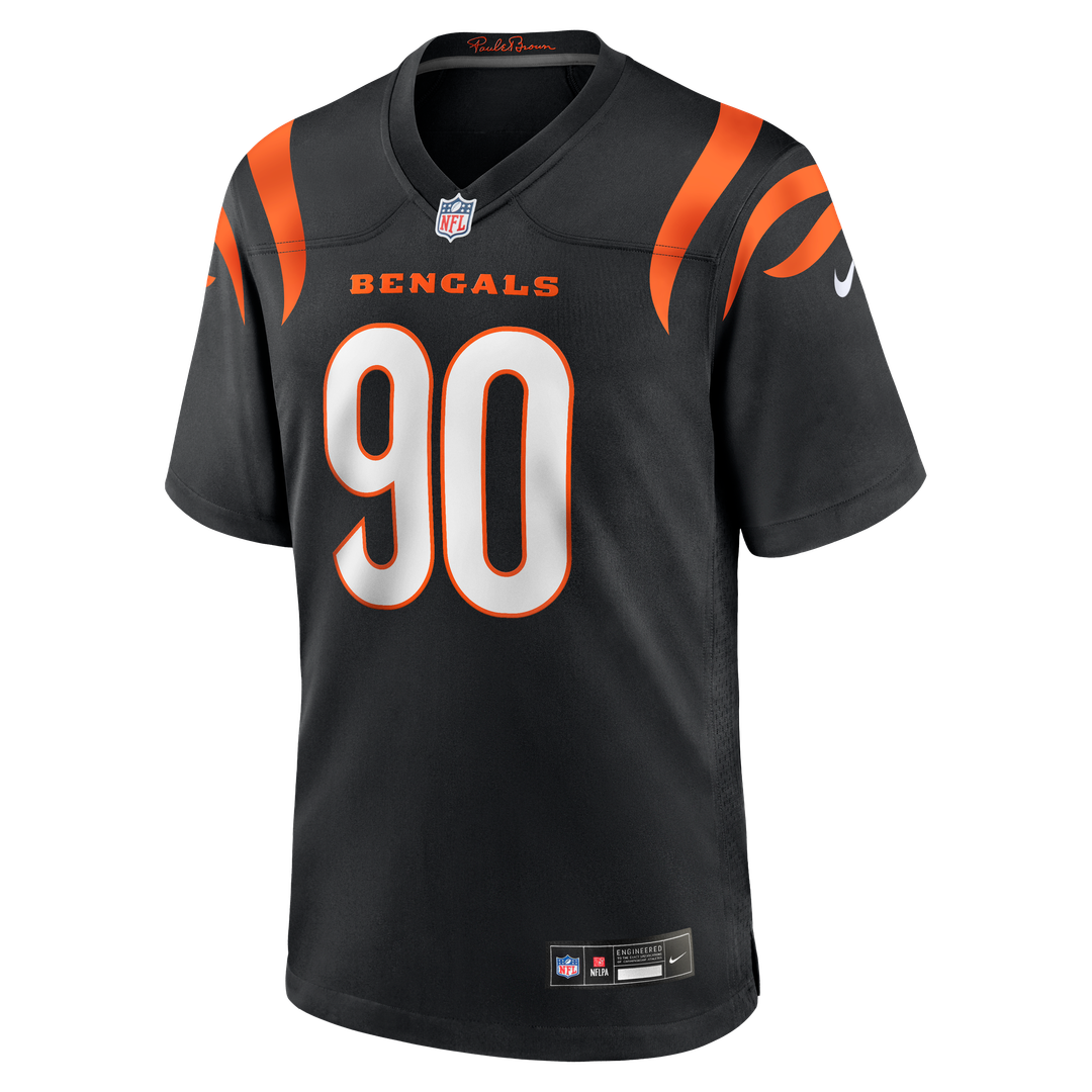 Kris Jenkins Jr. Cincinnati Bengals Nike Game Jersey - Black