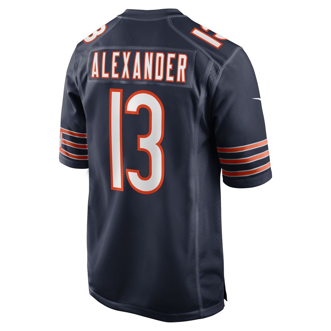 Maurice Alexander Chicago Bears Nike Team Game Official Jersey -  Navy