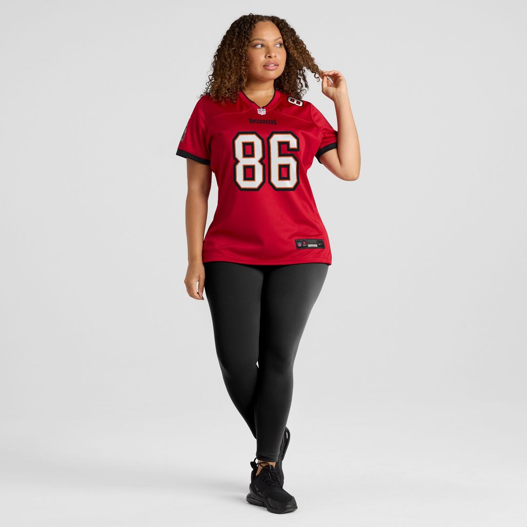 Evan Deckers Tampa Bay Buccaneers Nike Women's Team Game Official Jersey -  Red