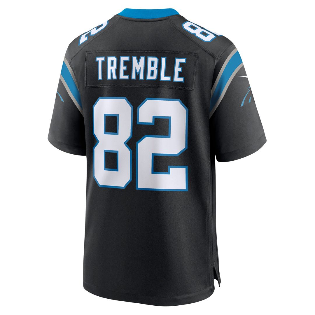 Tommy Tremble Carolina Panthers Nike Team Game Official Jersey - Black