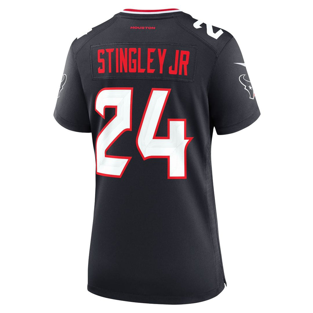 Derek Stingley Jr. Houston Texans Nike Women's Game Official Jersey - Navy
