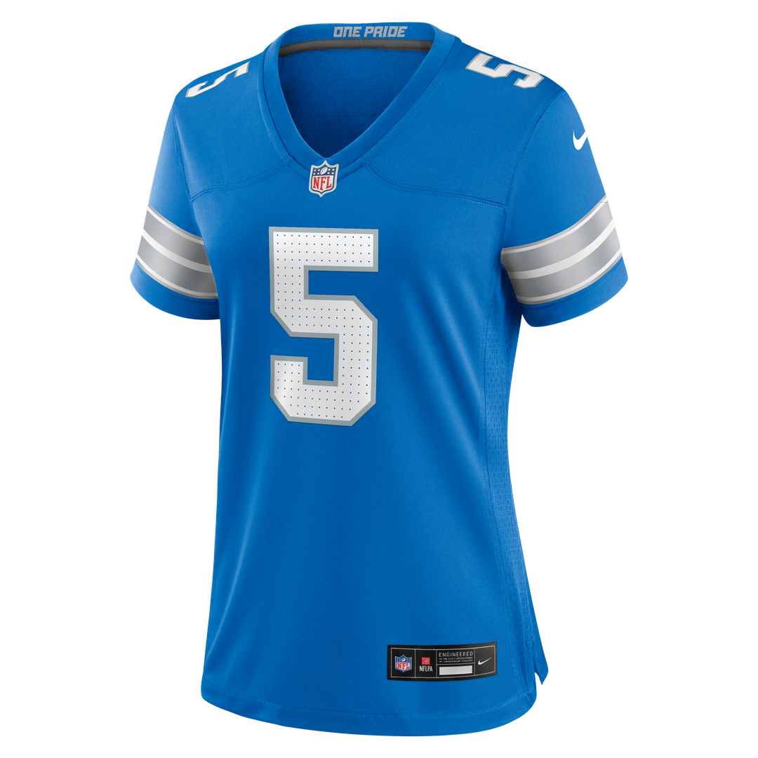 Teddy Bridgewater Detroit Lions Nike Women's Team Game Jersey - Blue