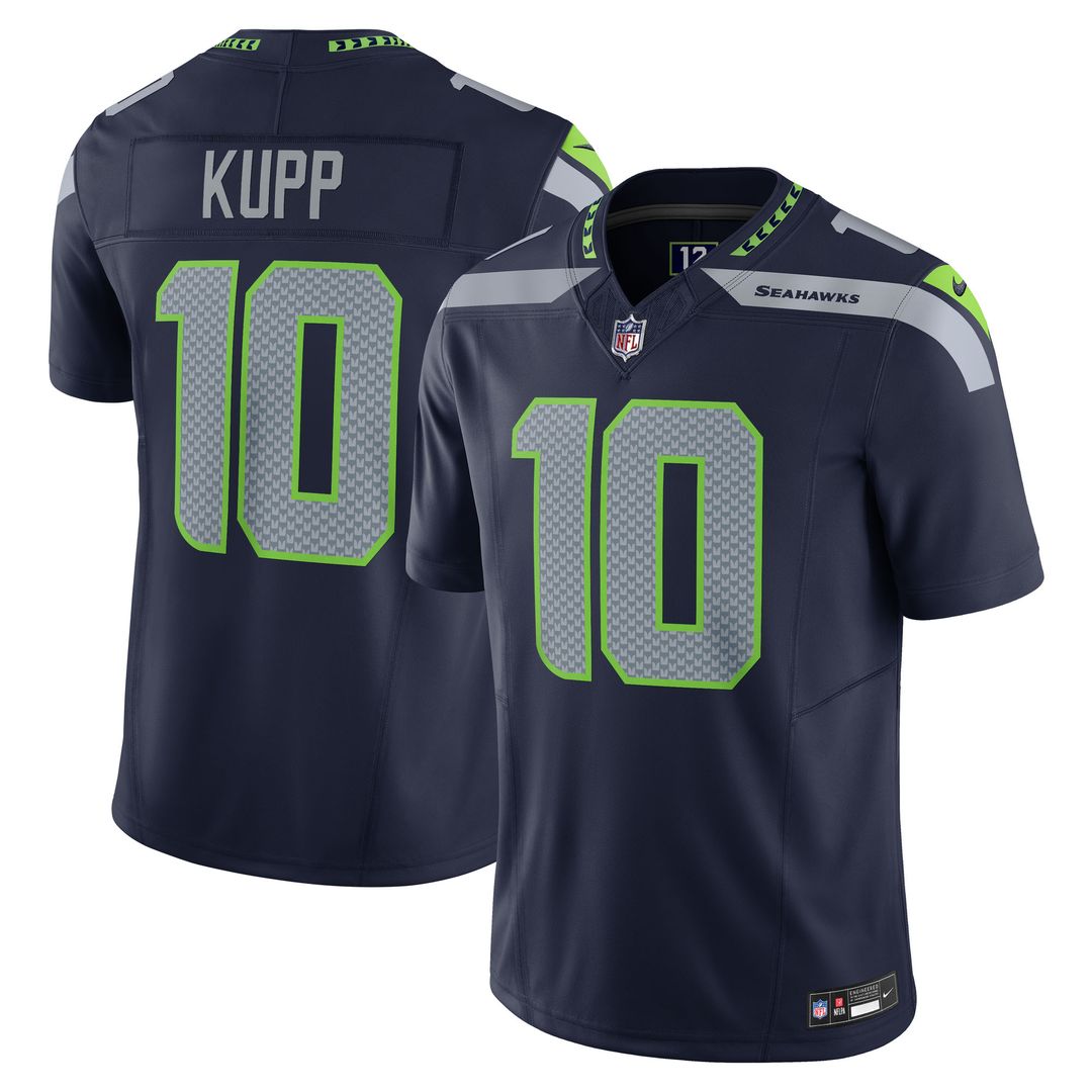 Cooper Kupp Seattle Seahawks Nike Team Vapor F.U.S.E. Limited Official Jersey - College Navy