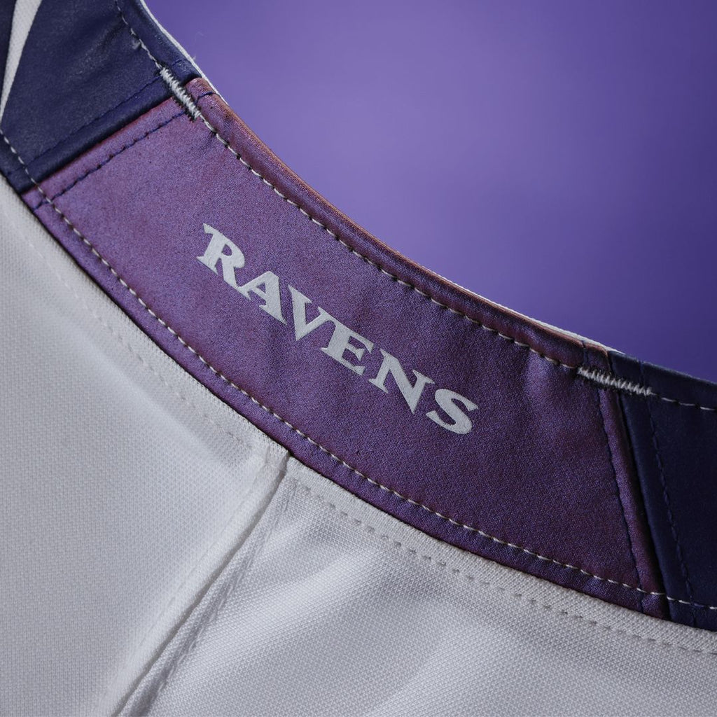 Zay Flowers Baltimore Ravens Nike Vapor F.U.S.E. Stitched Limited Official Jersey - White