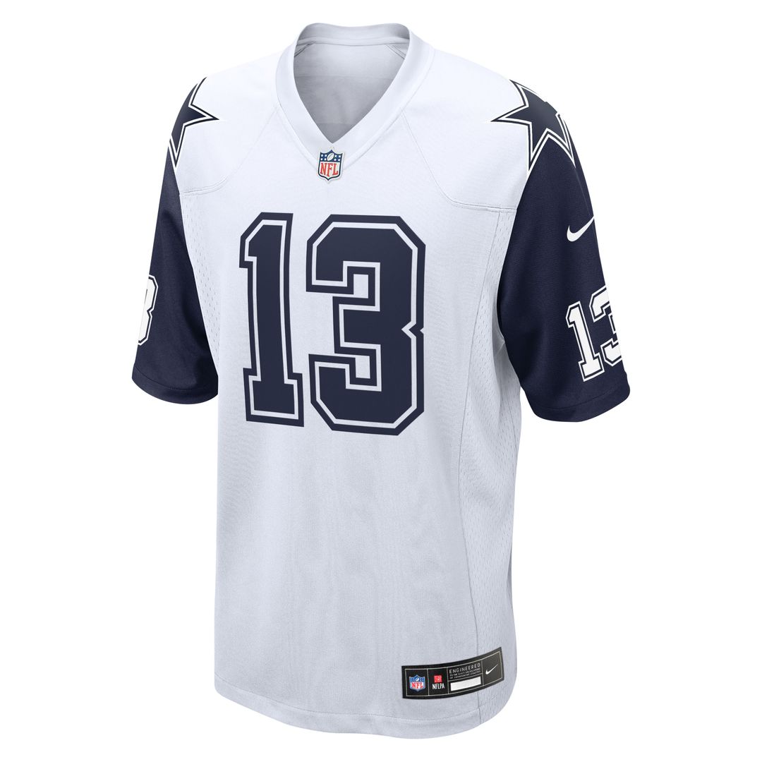 Caleb Downs Dallas Cowboys Nike Game Official Jersey Game Official Jersey - White