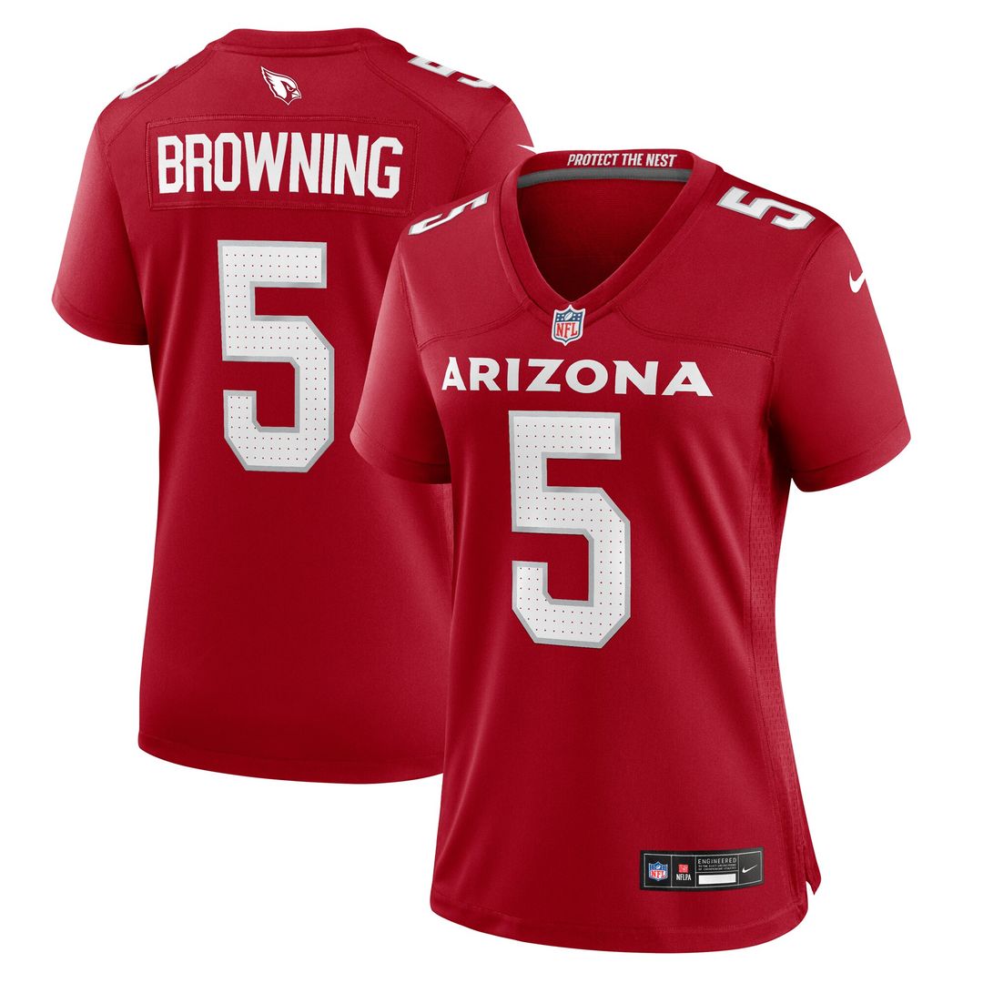 Baron Browning Arizona Cardinals Nike Women's Team Game Official Jersey -  Cardinal